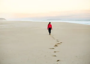 Photographic walks along the beach