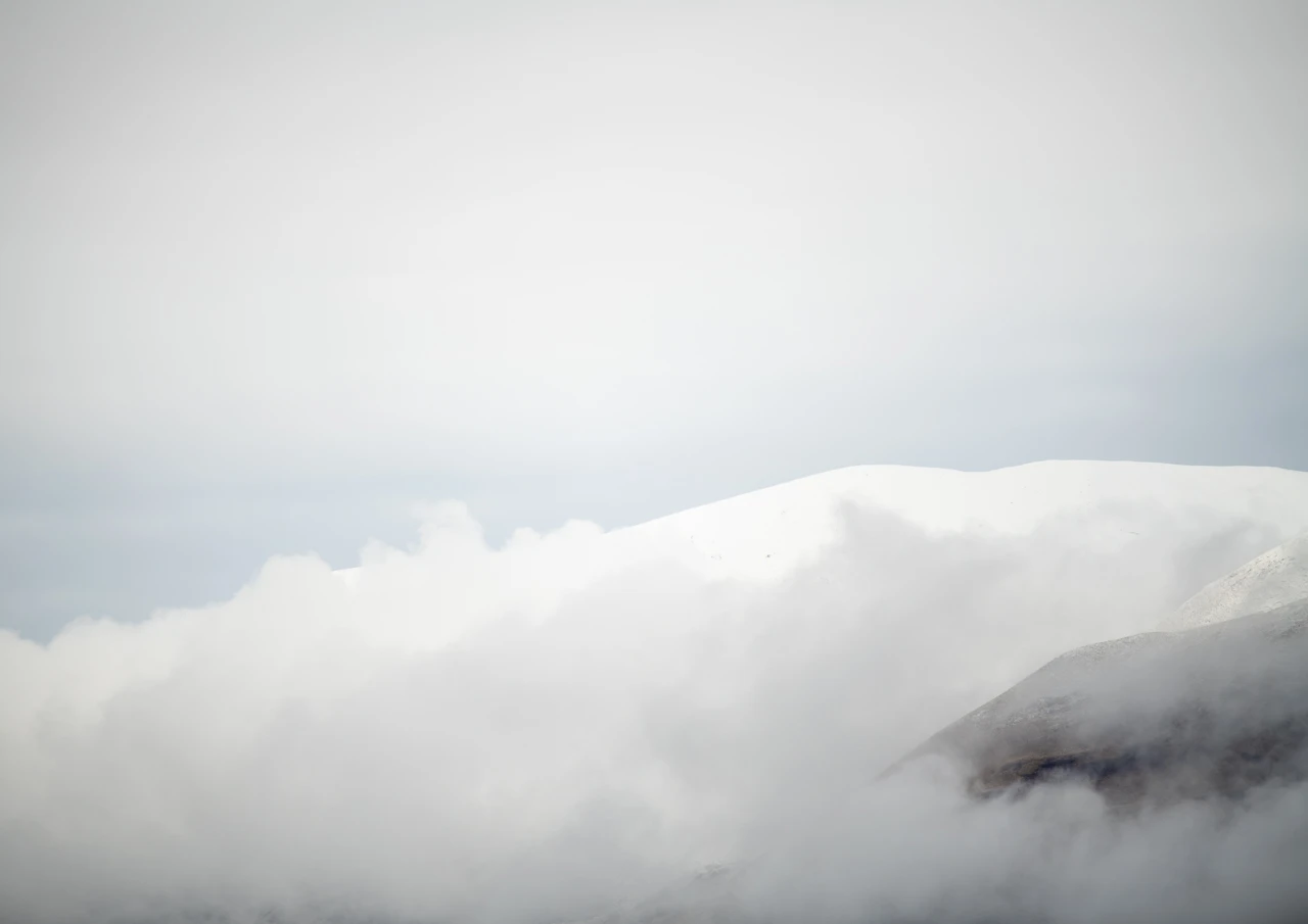 Fog in the alps