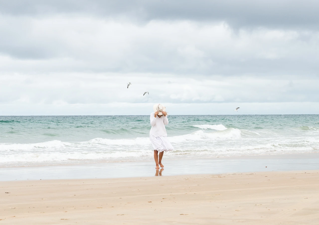 wendy philip on the beach