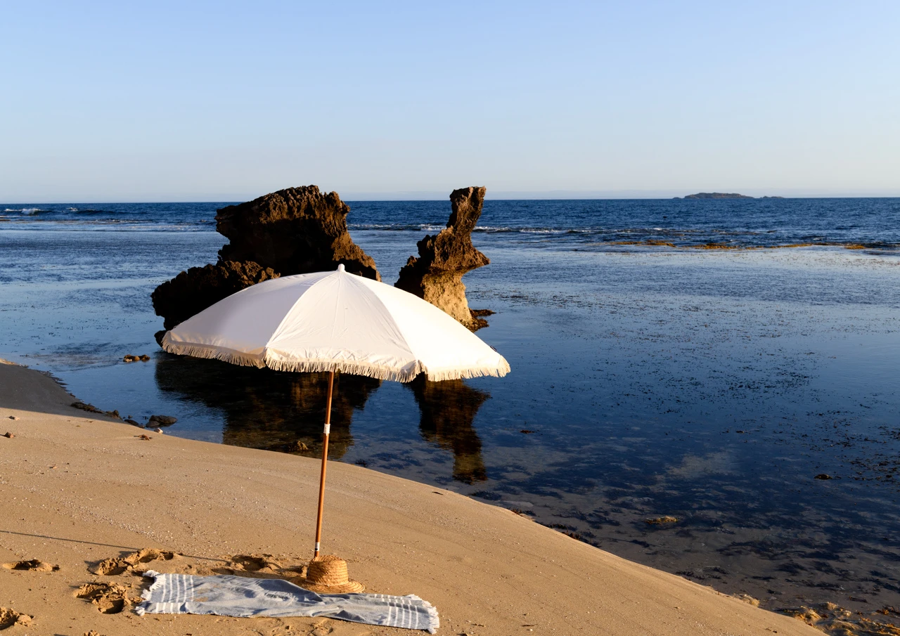 Sun umbrella at an Australian beach