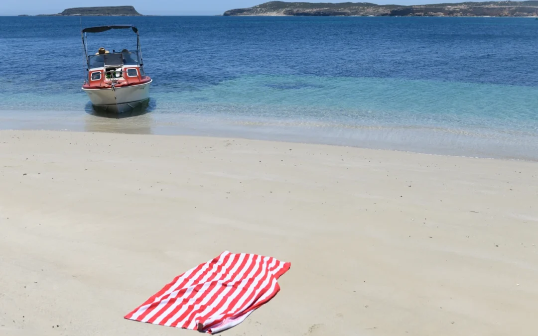 An uninhabited island to ourselves for the day